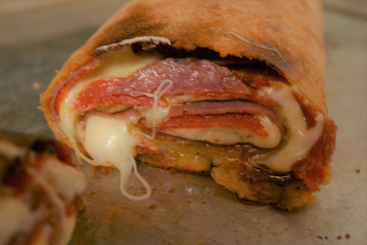Swirling Pizza Roll for&nbsp;Fun