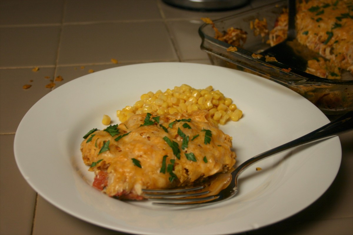 Crunchy Doritos Chicken&nbsp;Casserole