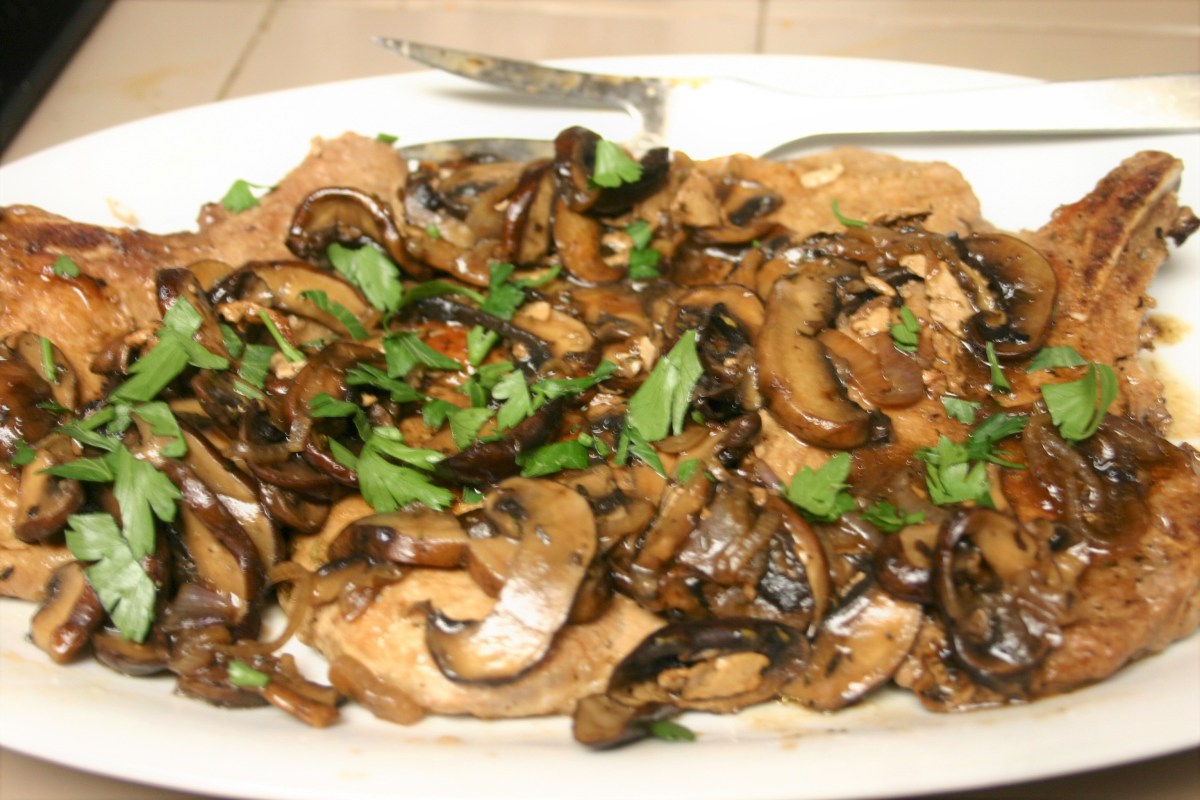 Mushroom Pork Chops&nbsp;Marsala