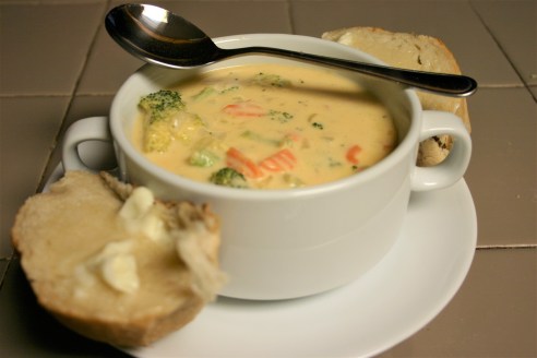 Broccoli-Carrot Cheese Soup (18)