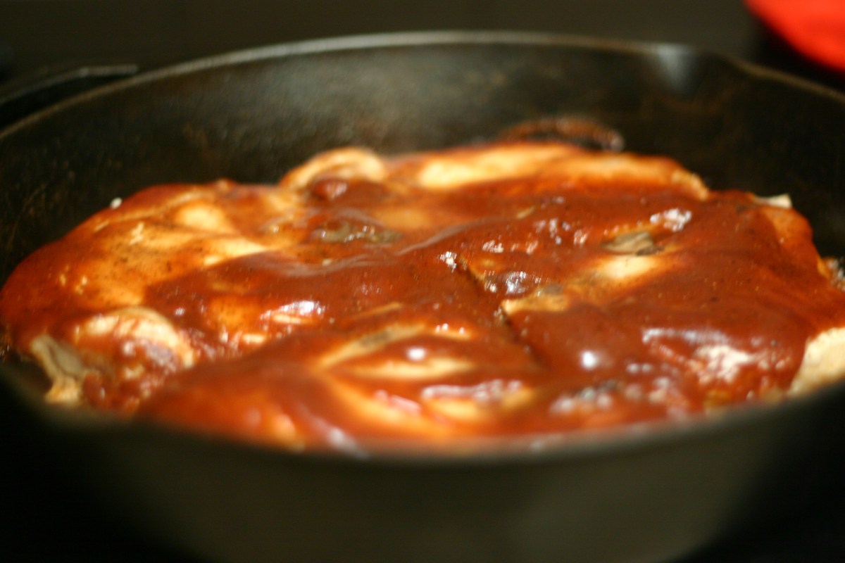 Skillet Oven-Barbecued Pork&nbsp;Chops