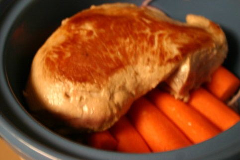 Crock-Pot Brown Sugar Glazed Pork With Carrot (6)