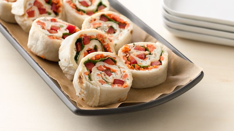 Holiday Salmon Pinwheels