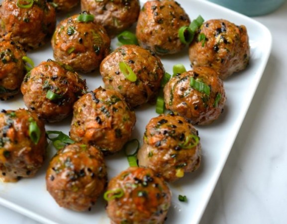 Asian Pork Meatballs
