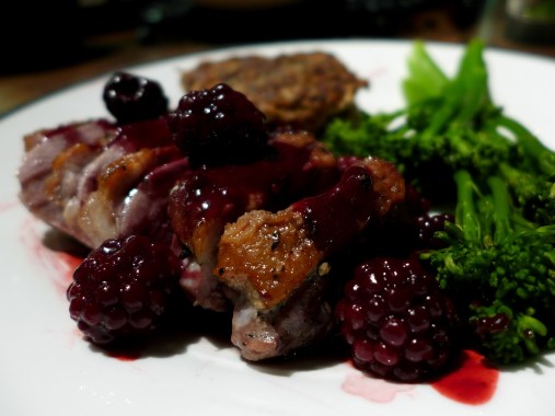 Duck with Blackberry Sauce3