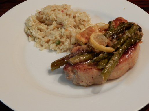 One-Skillet Asparagus Pork Chops (13)