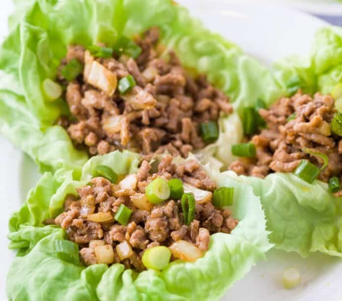Delicious Butter Lettuce Chicken&nbsp;Wraps
