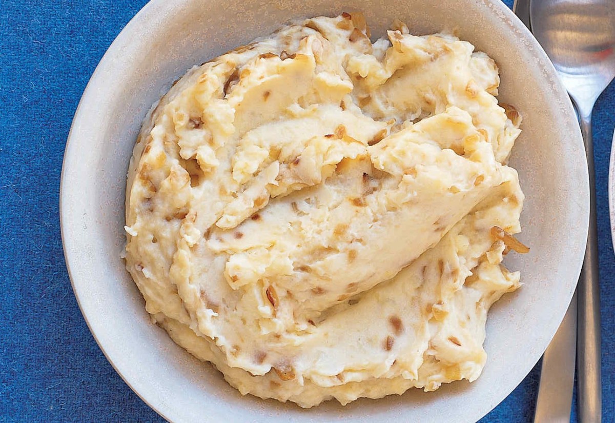 Caramelized Onion Mashed&nbsp;Potatoes