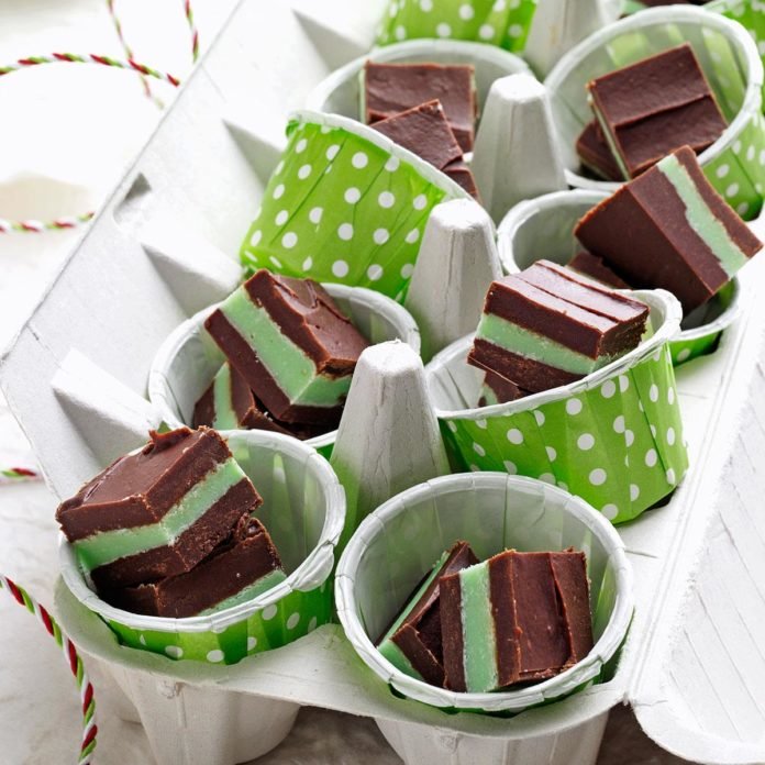 Delicious Squares for National Chocolate Mint&nbsp;Day