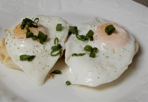 Eggs on English Muffins (2)