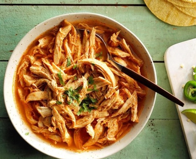 Instant Pot Spicy Lime Chicken&nbsp;Tacos