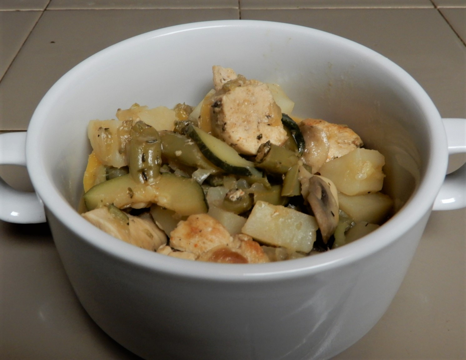 Veggie Chicken One-Skillet Supper (12)
