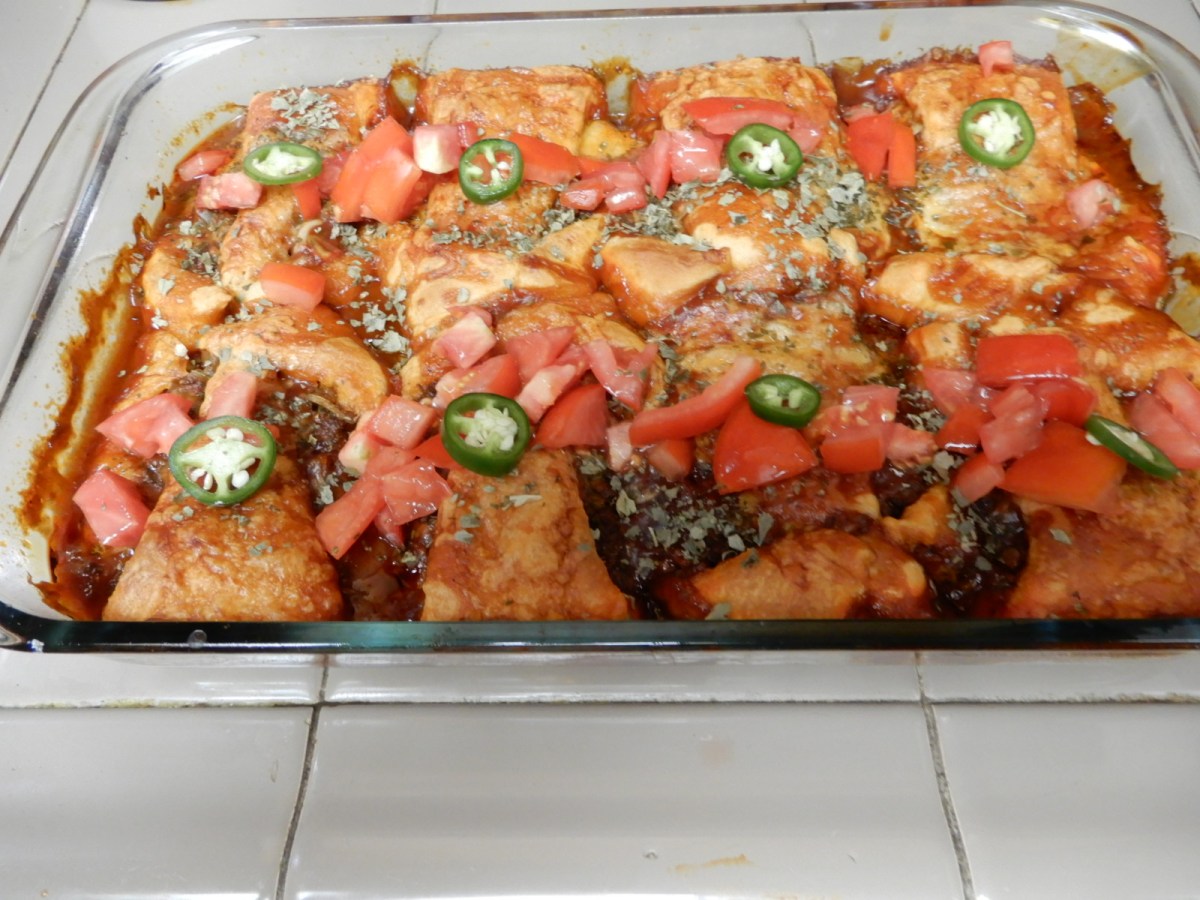 Spicy Crescent Enchiladas