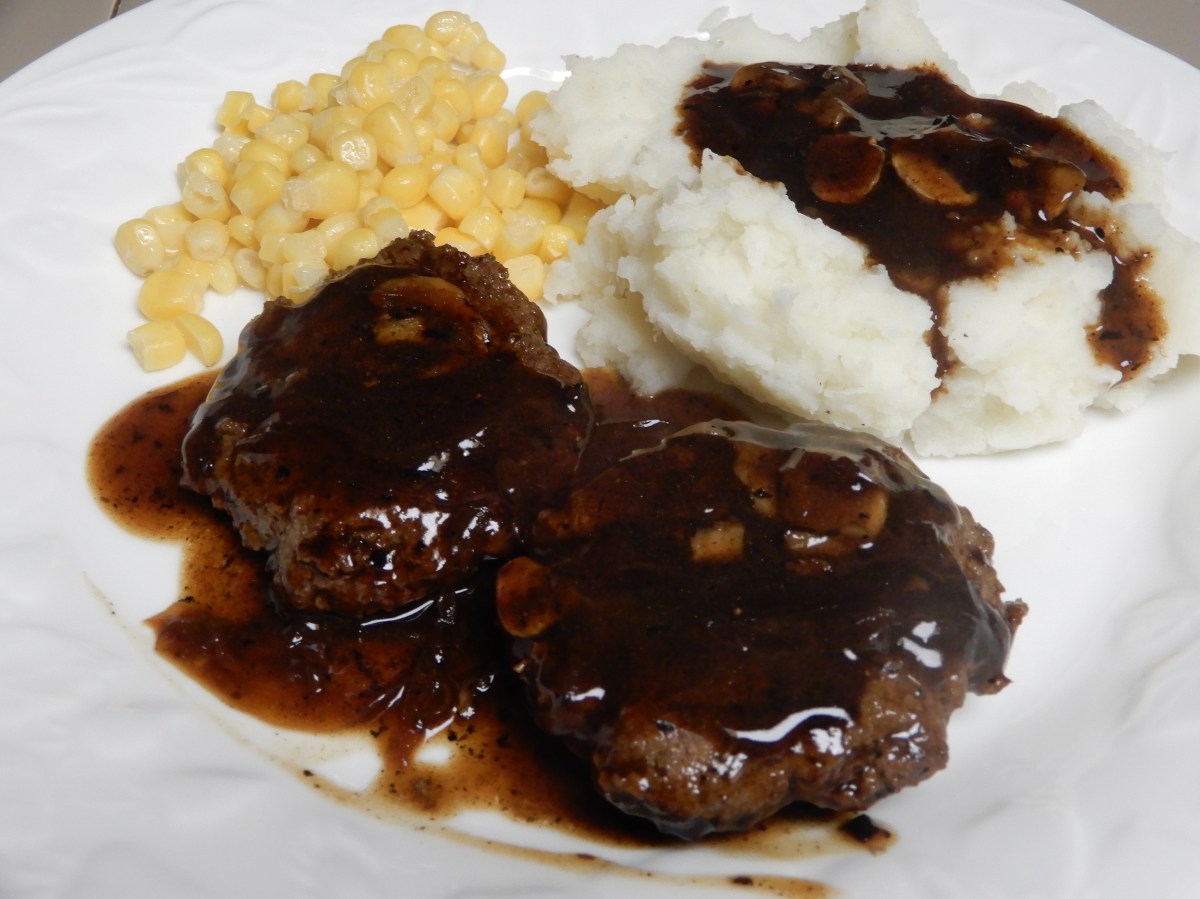 Rich Mushroom Hamburger&nbsp;Steaks