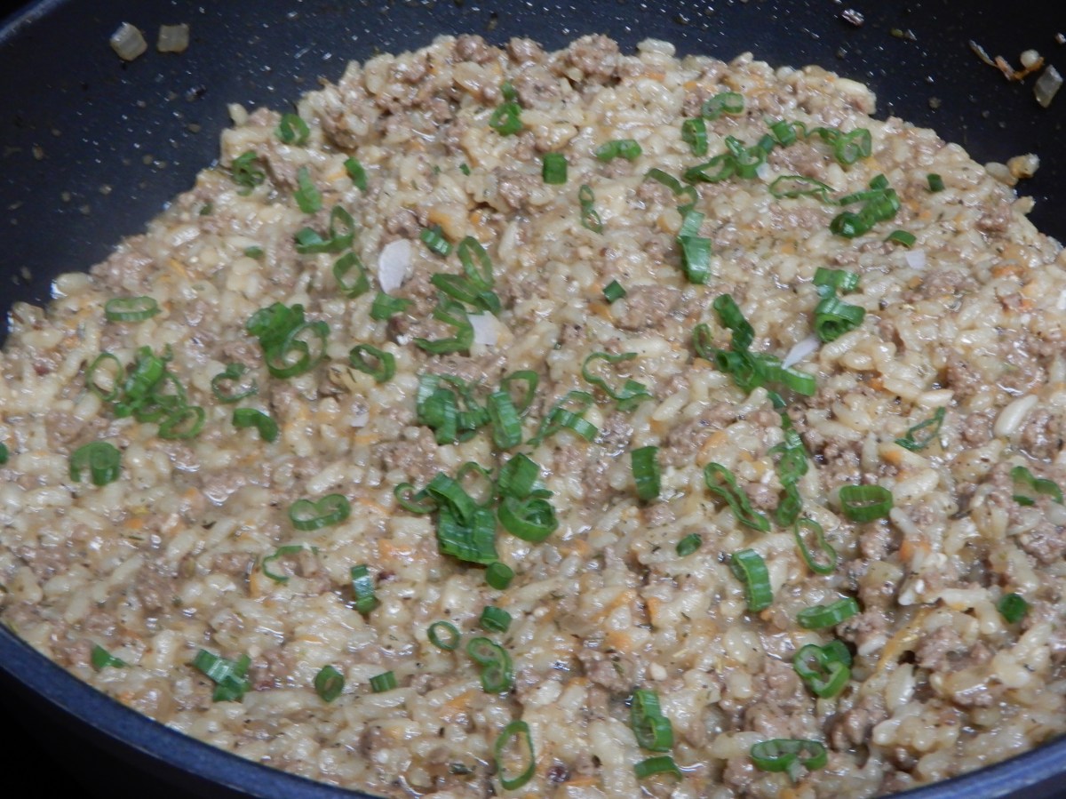 Simple Beef Risotto&nbsp;Supper