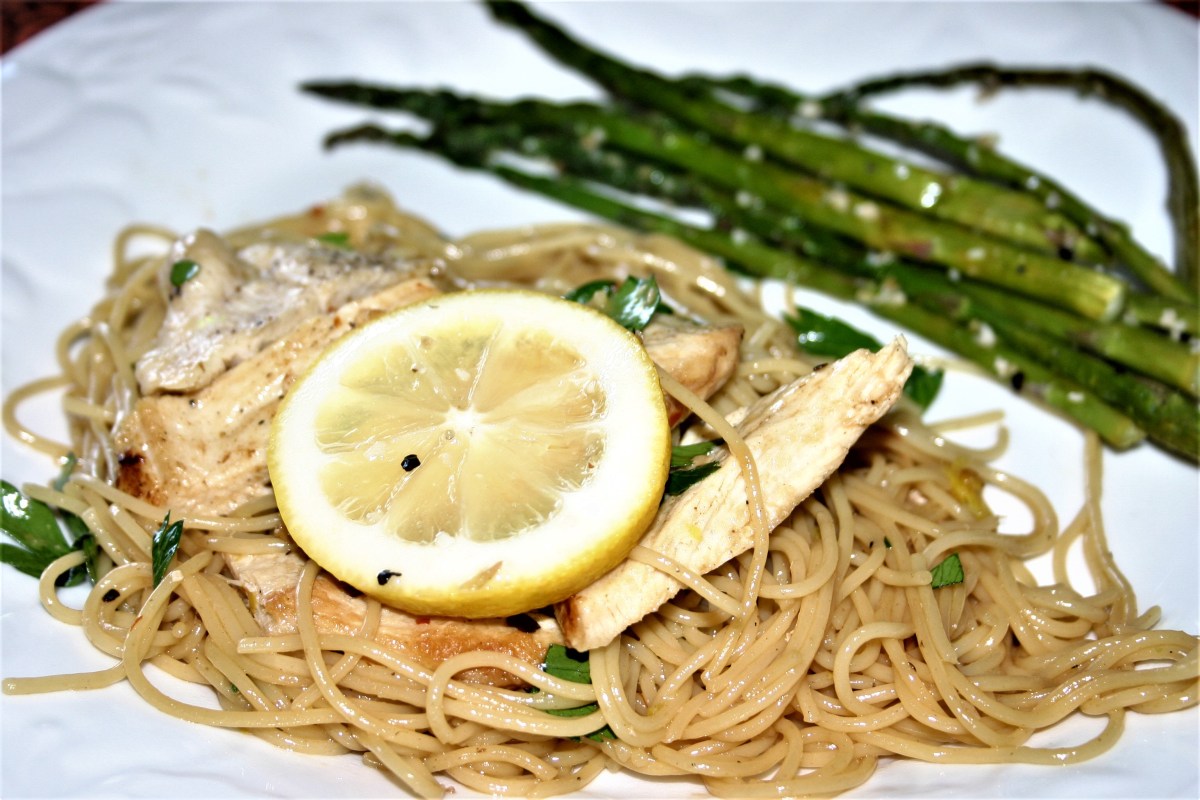 Angel Hair Chicken&nbsp;Scampi