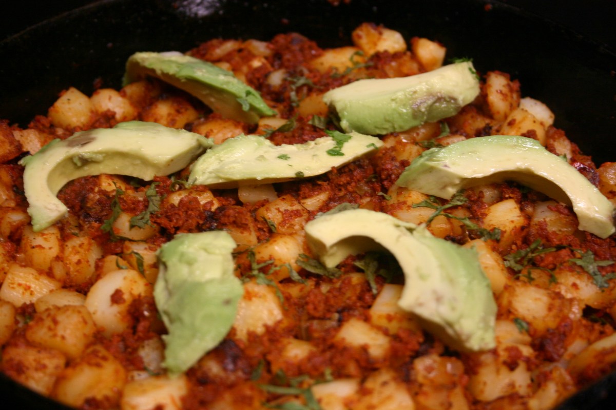 Papas con Chorizo