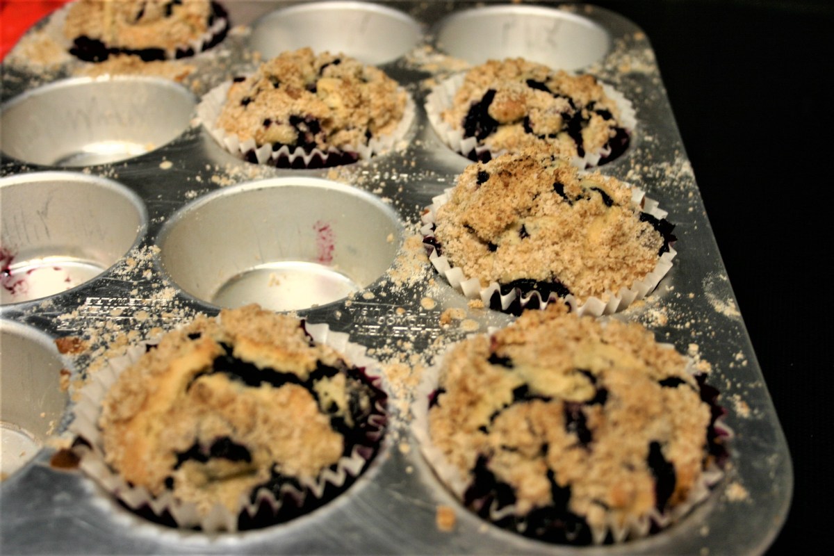 Beautiful Blueberry Muffins