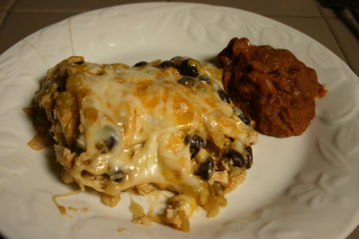 Green Chile Tortilla Chicken&nbsp;Casserole