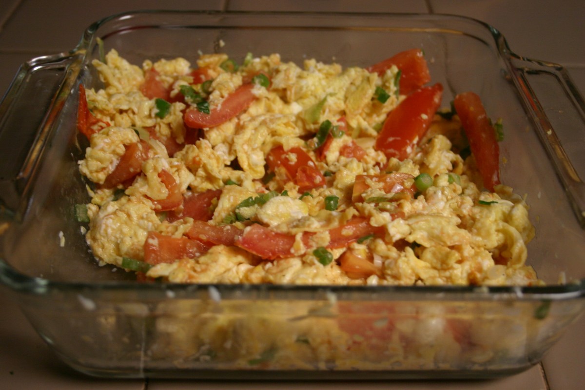 Tomato Egg Scramble