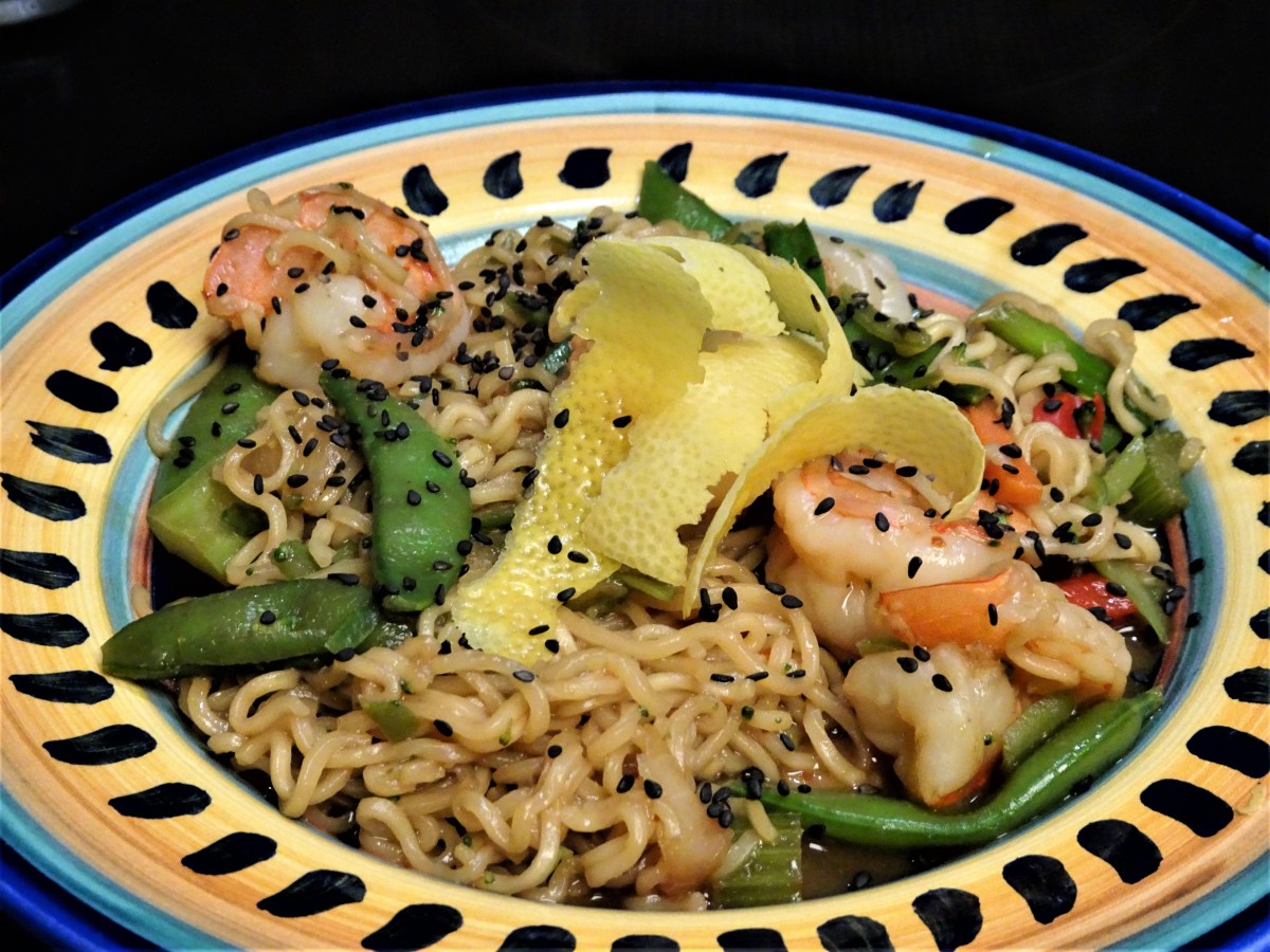 Spicy Shrimp Ramen