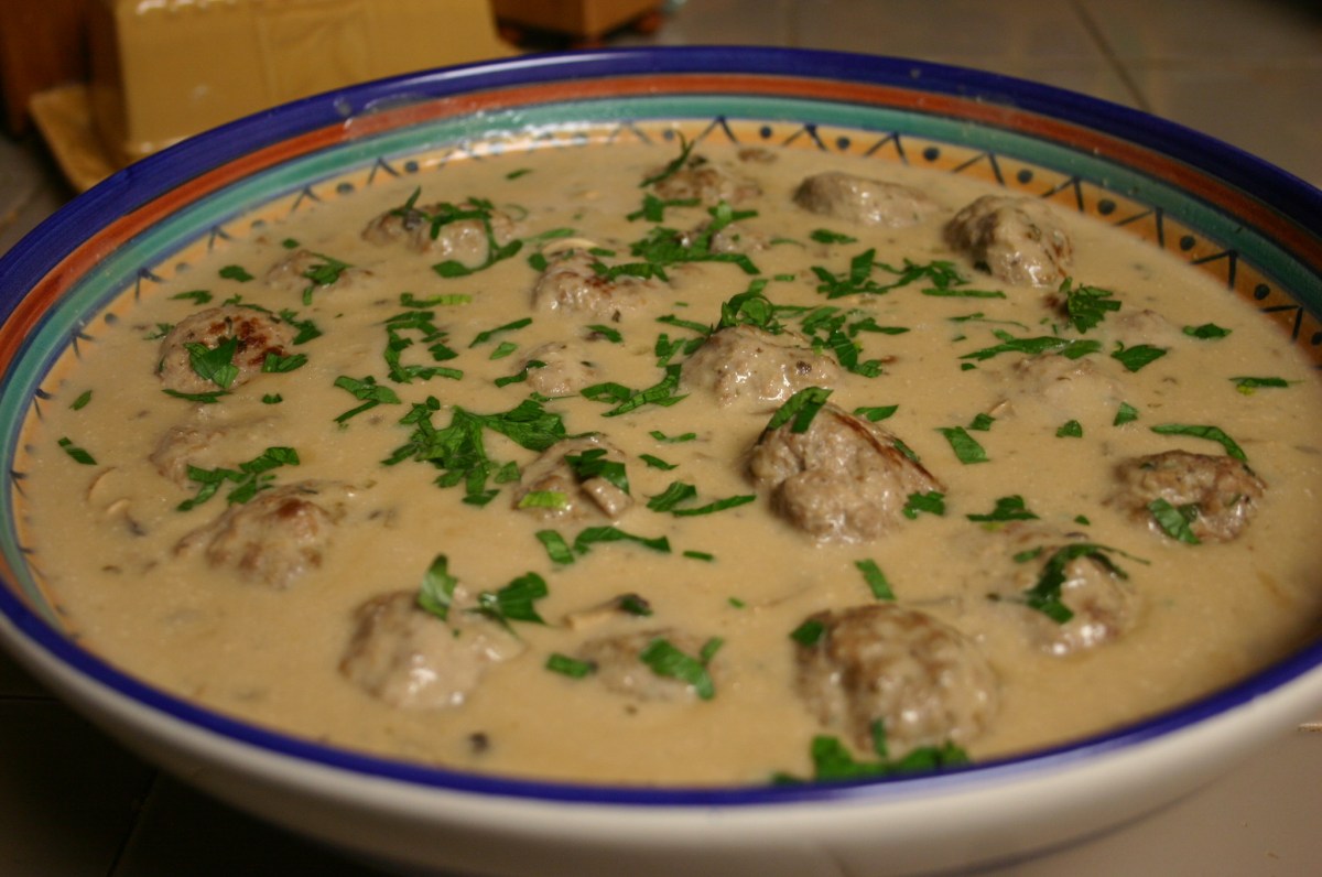 Mushroom Sauce Swedish&nbsp;Meatballs