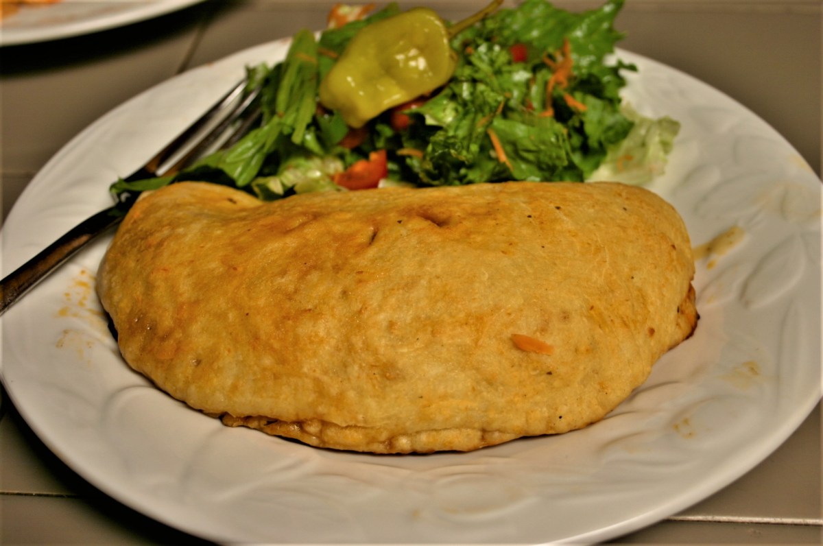 One Amazing Italian Sub&nbsp;Calzone