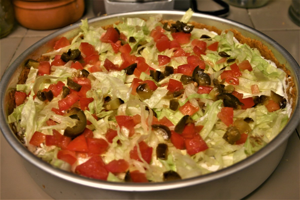Instant Potato Flake Spicy Taco&nbsp;Pie