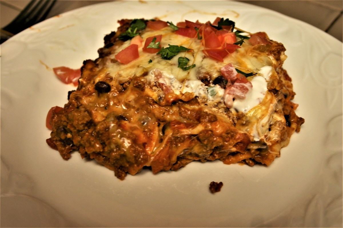 Burrito Lasagna Casserole