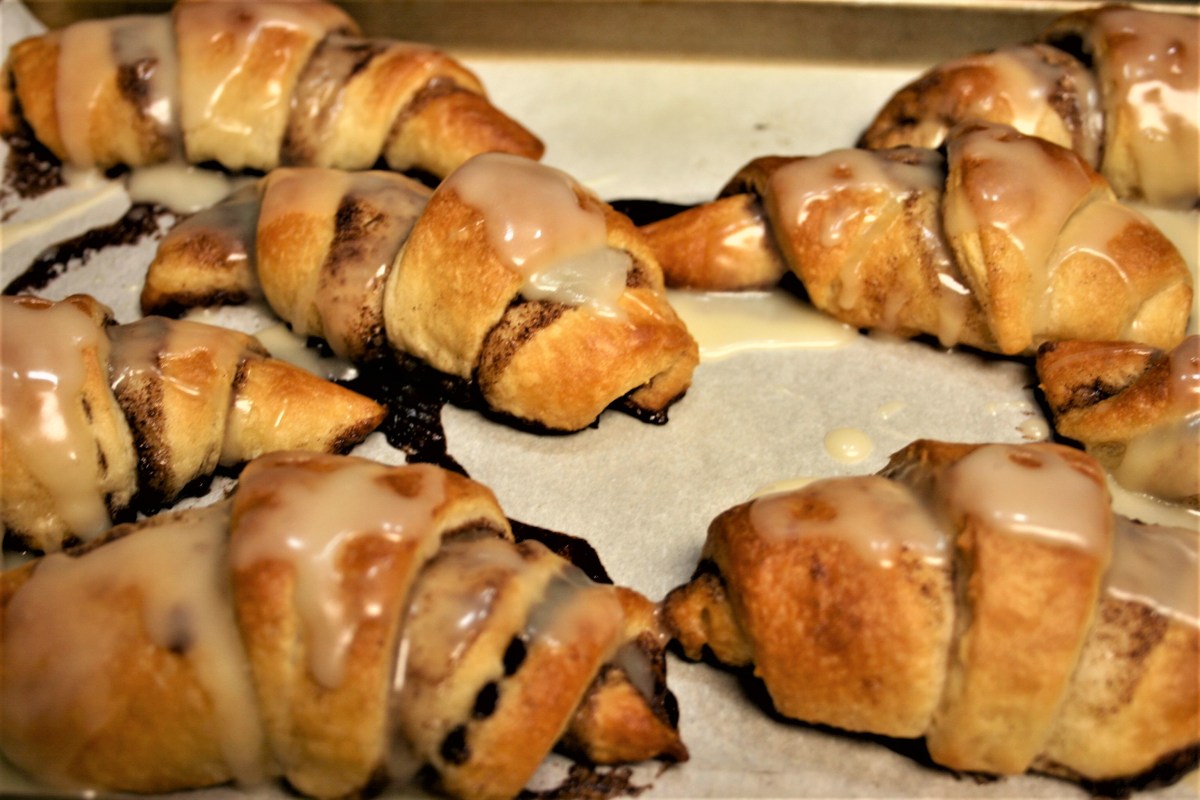 Glazed Cinnamon Crescents for a Sweet National&nbsp;Day
