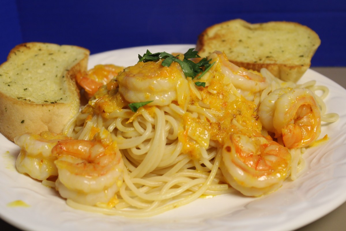 Friday’s Beautiful Shrimp